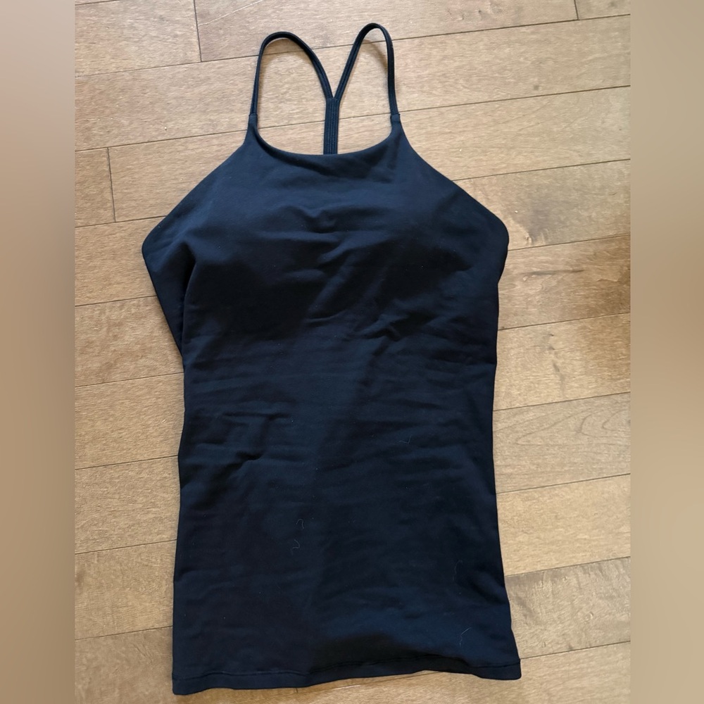 Black Strappy Tank Top